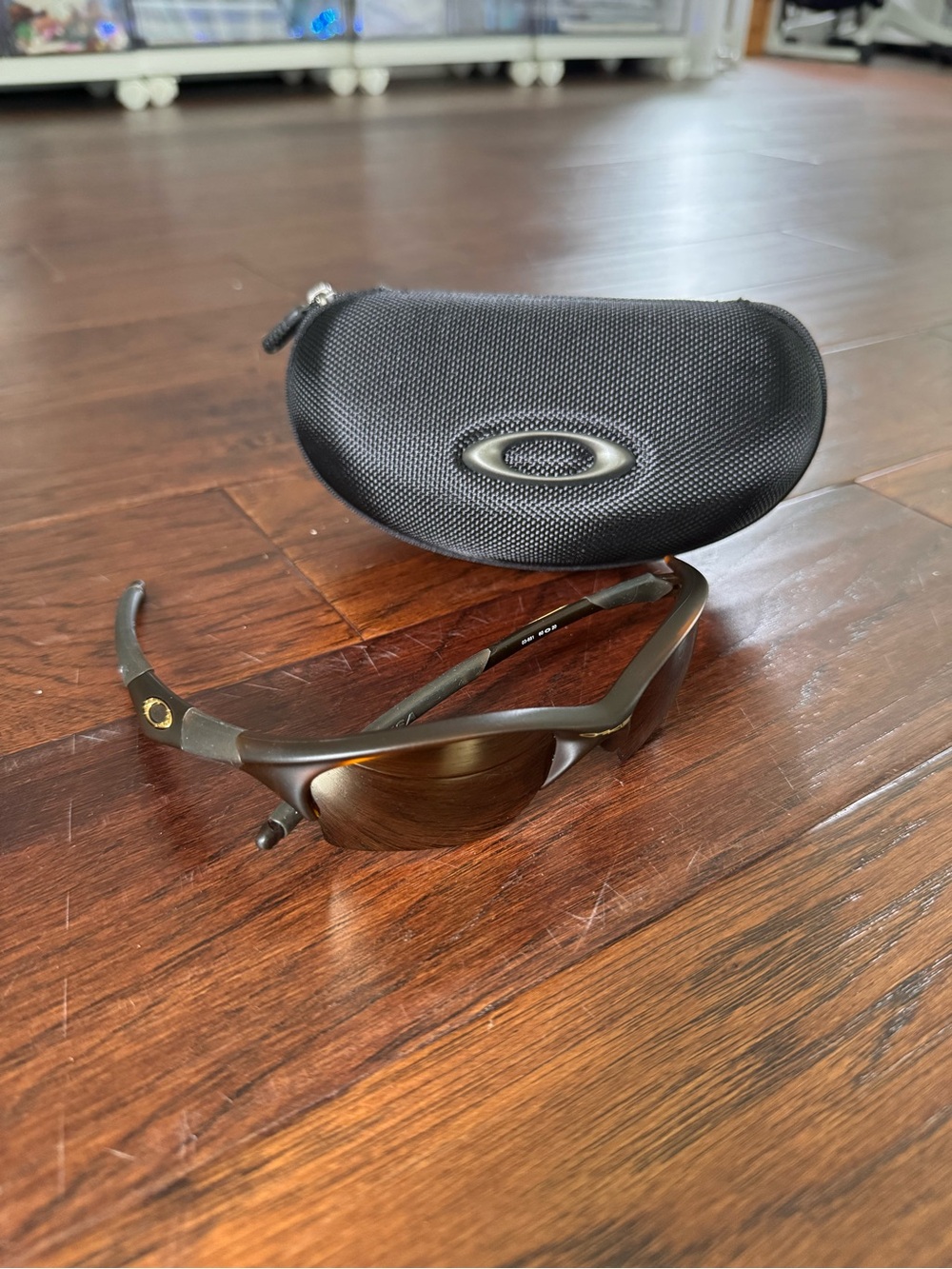 Oakley Half Jacket Sunglasses – Bronze/Gold Iridium